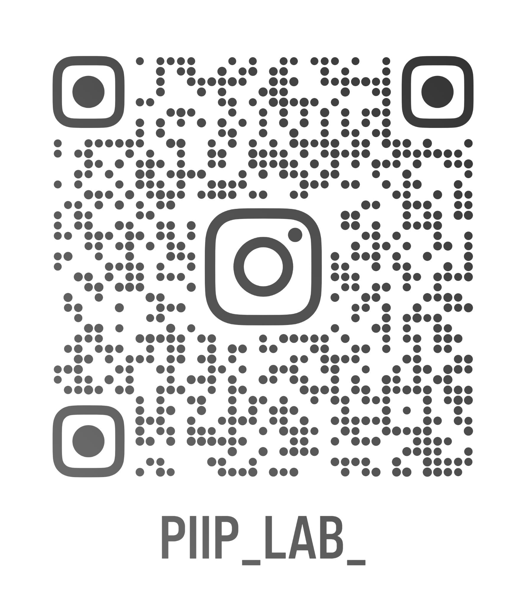 PiiP Lab Instagram QRコード